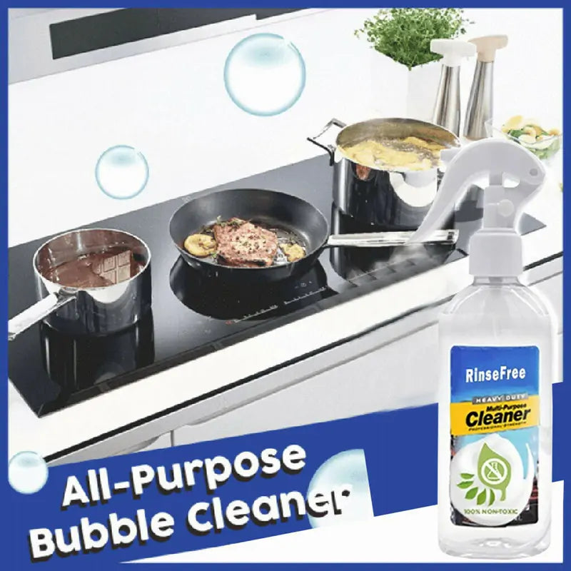 Hot Sale Kitchen Bubble Cleaner: All-Purpose Rinse-Free Spray